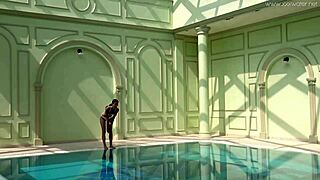 Hottest petite teen irina russaka underwater with tight pussy