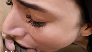 My young wife made the endowed guy cum twice with blowjob and squirting pussy