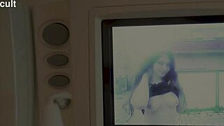 Melody uses the intercom to announce her presence in the lesbian community