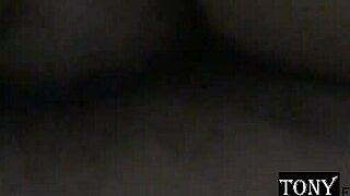 brunette cutie with glasses has wild sex with foot fetish guy 😍