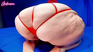 Hey, mama's shaking that huge loose booty for you. Wanna see her spread and fart on it?