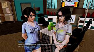 Check out harem hotel episode 76.