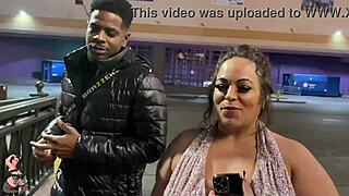 kris k gives sloppy blowjob before doggystyle riding big black cock