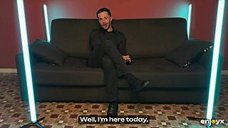 Valentina Nappi enjoys sucking and riding massive pecker in ass