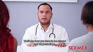 I let the doctor take care of my big tits