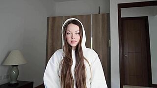 boyfriend ditched me, so a young girl paid with outdoor sex.