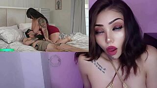 big voluptuous hot girl fucking intensely with lover