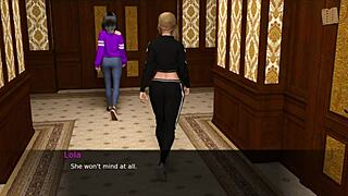 Dusklight Manor 134 Features Fat Curvy Character in Cute Outfit