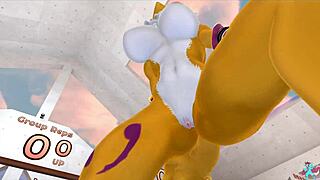 Renamon NSFW WORKOUT music video