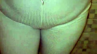 Friend's Mom Sucks Me Off With Her Thong