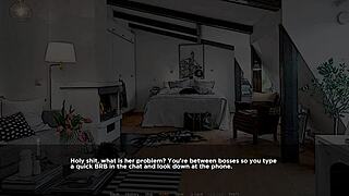 Blonde BBW enjoys holiday overstuffed play ending