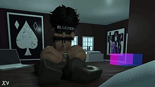 femboy gets punished by big black cock in garage