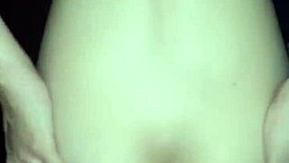 cute young skinny girl moaning loud in homemade scene.