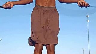 Can You Handle the Heat of This Stunning Workout Session?