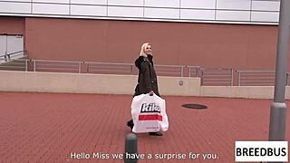 i can't believe bianca ferrero rims ass like that in the breedbus close up