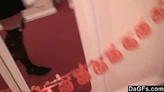 Dagfs - sexy caribbean pirate girl strip for the cam