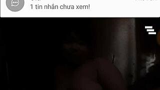 Vietnamese girl performs a show for star me