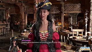 Ruby Saphire delivers an epic blowjob in Curse of Black Bone Ep1!