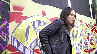 german scout finds kristina grace for rough dp anal casting. small milf takes it dirty!