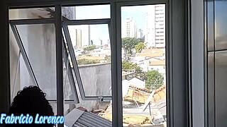 Brunette Rabuda Takes Big Cock in Tight Anal Action