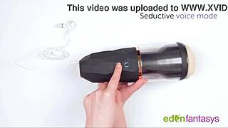 Ego X Stroking Masturbator With Suction Cup