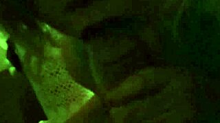 sexy blonde shares steamy smoke with partner