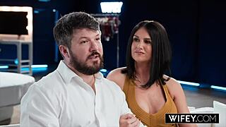 Wifey Gets Double Penetrated While Hubby Watches Sienna Rae