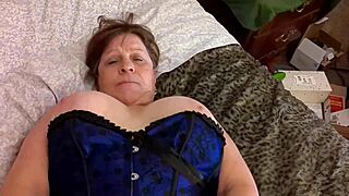 Carmen, how's that thrusting vibrator feel, granny? Tell me about your orgasm!