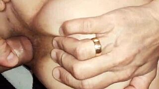 anal compilation featuring a hot skinny milf in pov