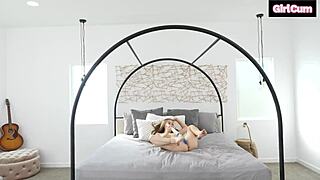 Tiny Slut Lets Tommy Control Her Wet Pussy with Toys