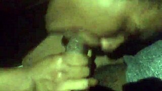 I give a super sloppy blowjob to my lover