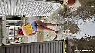 eu contratei empregada linda bunda todos babando obra