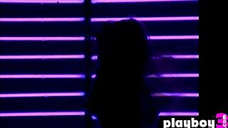 amazing big tits blonde mature victoria silvstedt undresses hot body and poses naked 😍 milf striptease solo session with softcore vibes