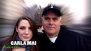 Scarlett Chantelle bends over with big tits for wild amateur sex and rimjob! 🔥😘