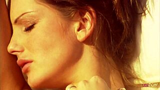 Small tits lesbian craves her friend's touch during outdoor massage.