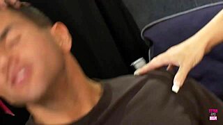 Two Lovely European Ladies Deliver Deepthroat and Fucking to Lucky Guy