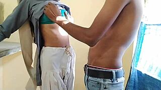 Hot college girl fucks after the party!