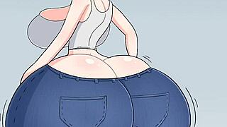 Kaya Farts in Tight Jeans!