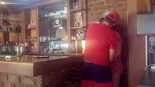 brunette milf getting pounded doggystyle with that big ass shaking... 🔥