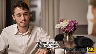 come here for some coffee and cunt with this mature blonde cougar