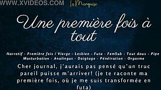 i'm totally blown away by this french futa audio porn experience