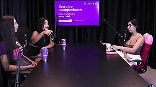 morena shows tits and pussy in sheer red