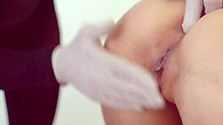 Japanese wife shows all in close-up uncensored view. What a sight!