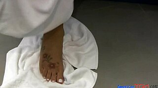 So, this sexy sunkissed shemale was just casually waving her wang around for fun.