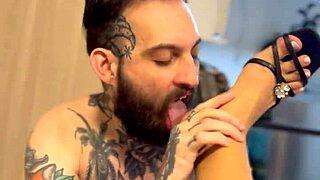 carlasantos, loving sucking those feet in my latest vid!