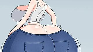 Kaya Farts in Tight Jeans!