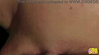 blonde lesbian receives cum in mouth from partner