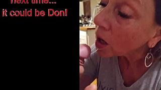 Mature housewife Candi Annie's wild oral sex adventures