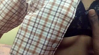 Hot college girl fucks after the party!