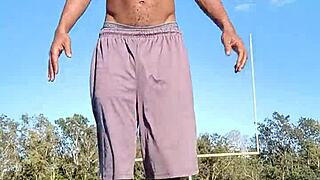 Beautiful homemade video with a hot brunette and her husband